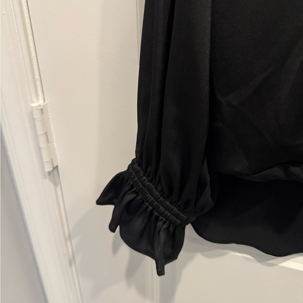 All Saints Penny Blouse, Black